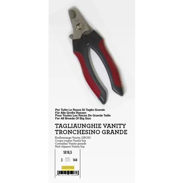C6080968 Kliješta Vanity 5x16,5cm L xT
