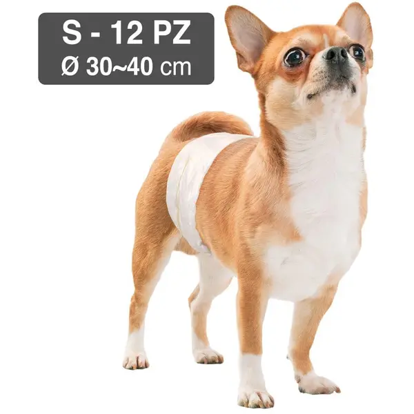 C6028711 Pelene-pojas S muški psi 30-40cm 12 kom
