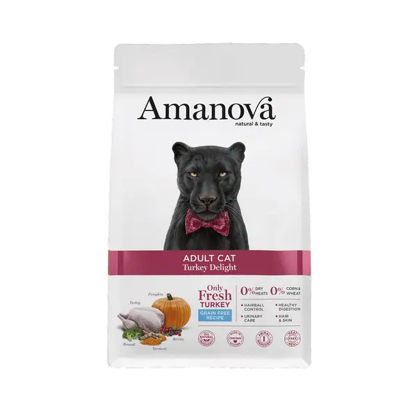 AMA22TU5B Amanova cat adult Delight pura 1,5kg