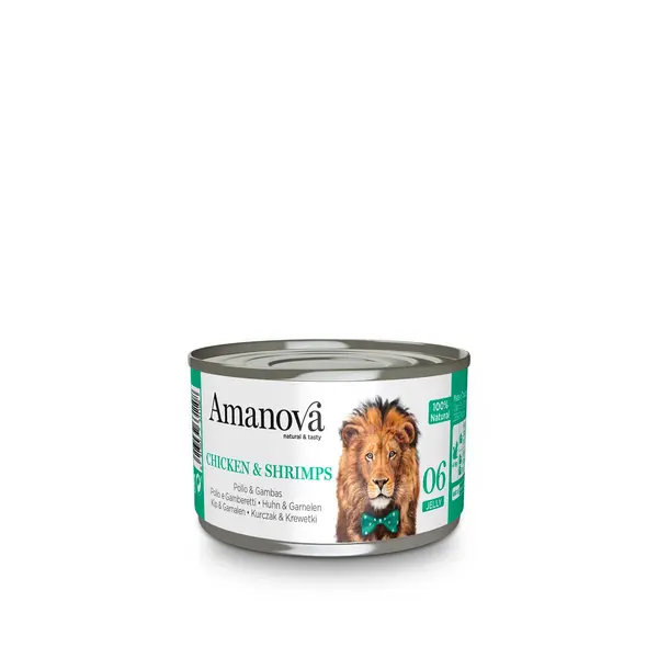 WEV77CS1B Amanova cat adult konz. 70g pile/kozice u želeu 1/24