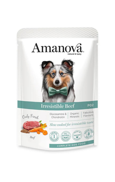 AMT60BM1A Amanova dog 100g Irresistible govedina 1/12