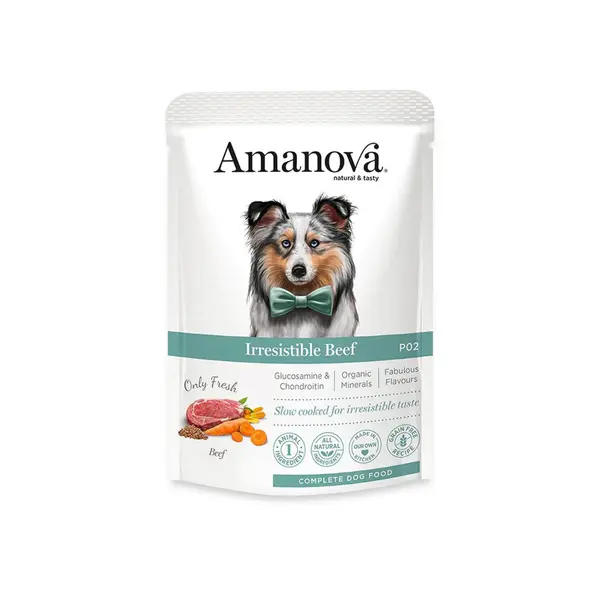 AMT60BM1A Amanova dog 100g Irresistible govedina 1/12