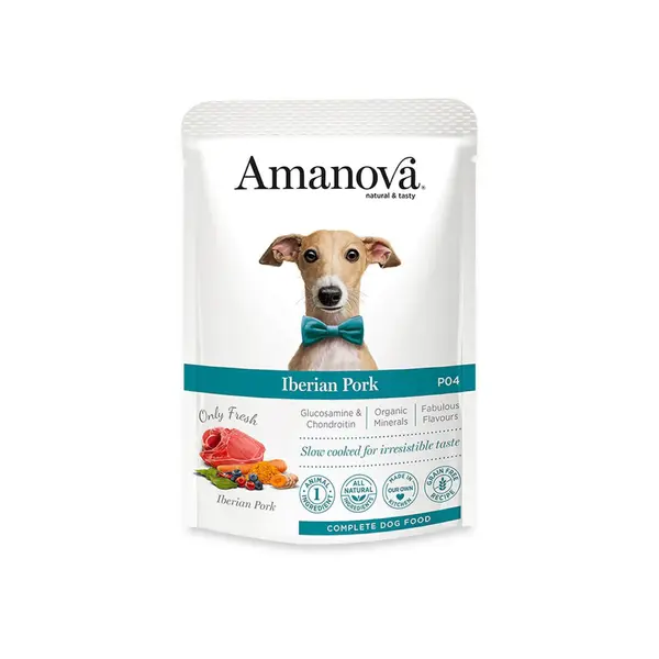 AMT52CI1A Amanova dog vrećica 100g Iberian pork 1/12