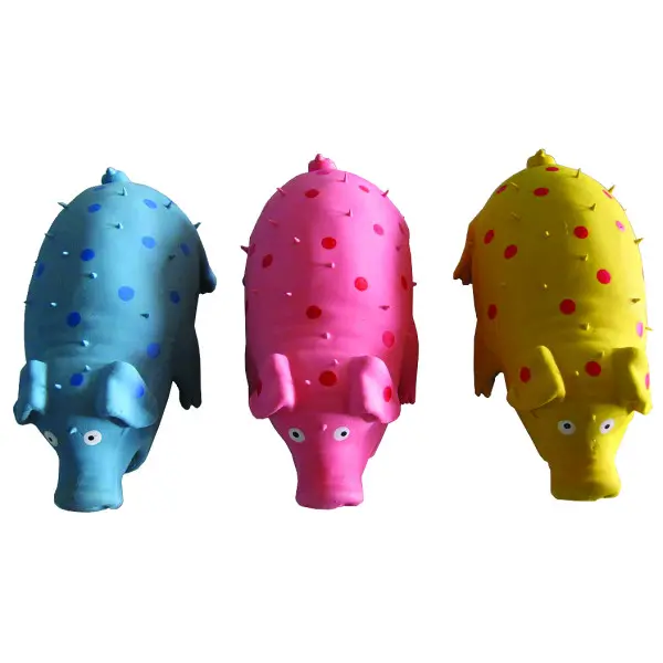 48746 Igračka za Pse Latex Prase 16cm mix Tatrapet