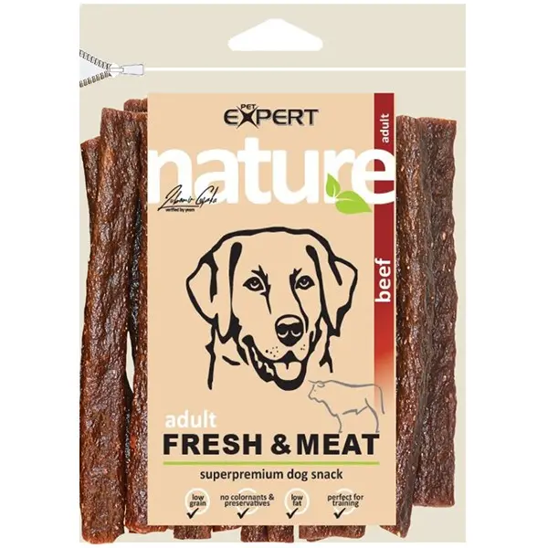 46165 Poslastica za pse Expert Nature Beef sticks 200g