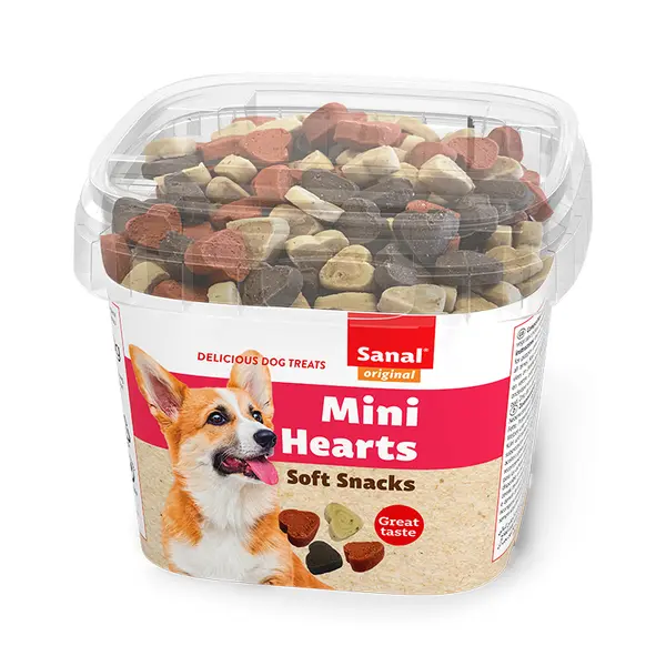 SD2974 Poslastica za pse Sanal 100g Mini srca