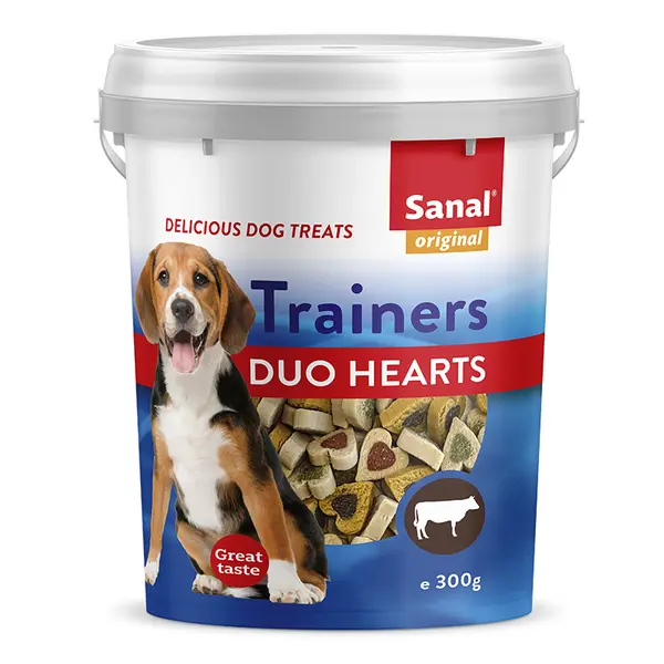 SD2983 Poslastica za pse Sanal 300g Duo srca