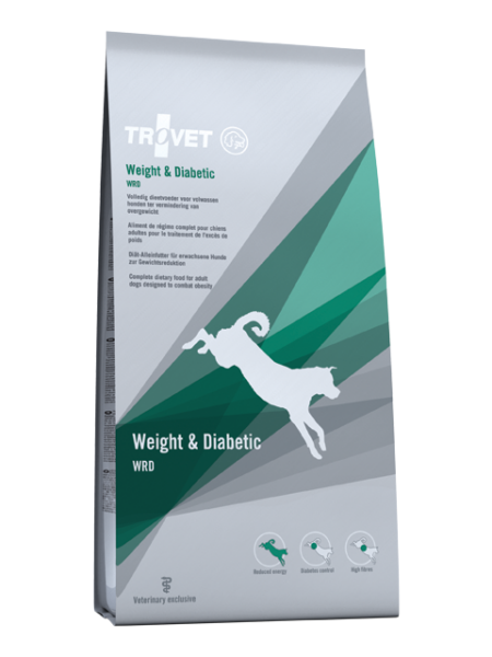 1047611 Trovet WRD 12,5kg Psi diabetic,weigh 1/1
