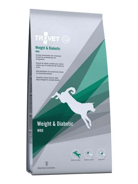 1047611 Trovet WRD 12,5kg Psi diabetic,weigh 1/1