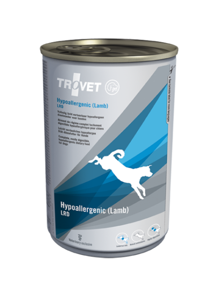 1047581 Trovet LRD 400g Hypoal.Psi Janje k 1/6