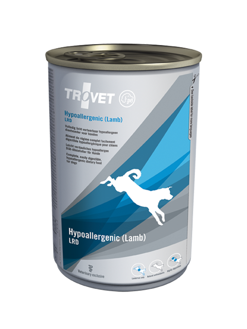 1047581 Trovet LRD 400g Hypoal.Psi Janje k 1/6