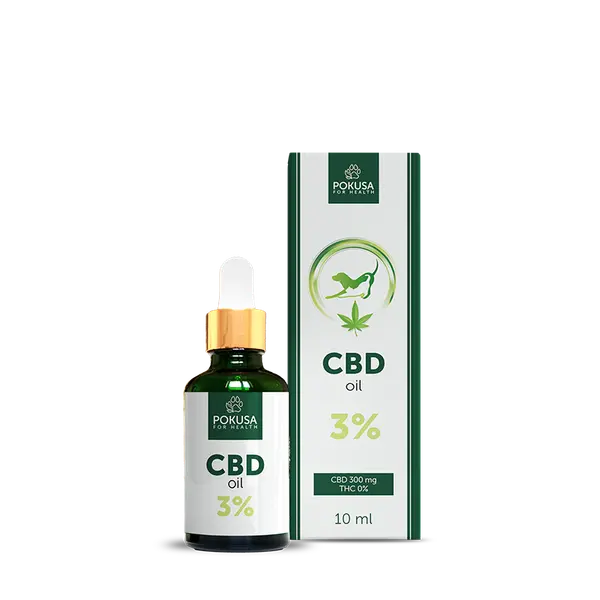 NIK4058 Pokusa GreenLine Calm balance drops 3% 10ml
