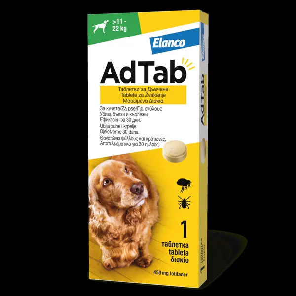 2345577 ADTab 450mg za pse 11-22kg