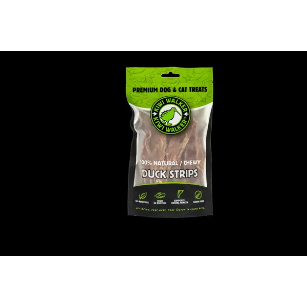 ODT-382 Poslastica za pse i mace Kiwi Stripes patka 100g