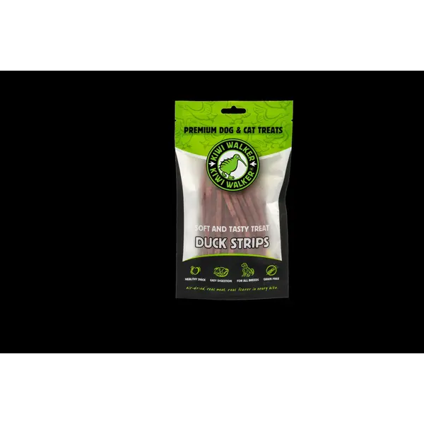 ODT-383 Poslastica za pse i mace Kiwi Stripes Soft patka 100g