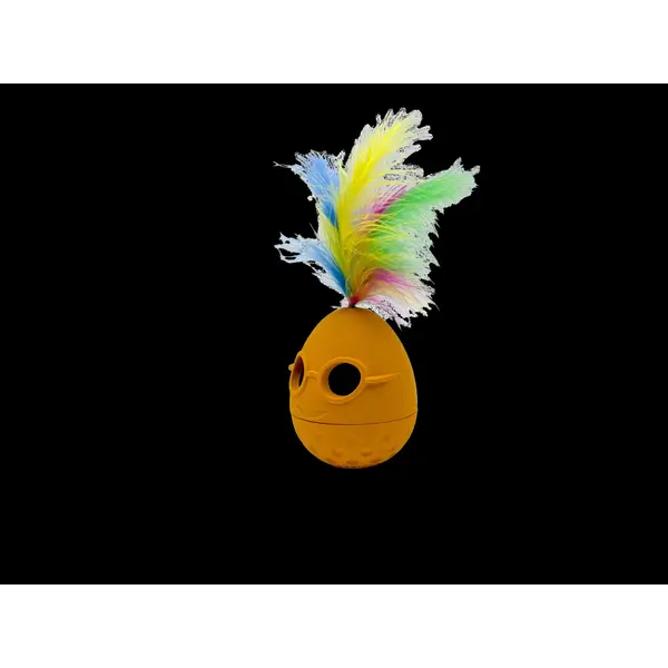 RUB-859 Igračka za mace Kiwi lopta za poslastice Hippie