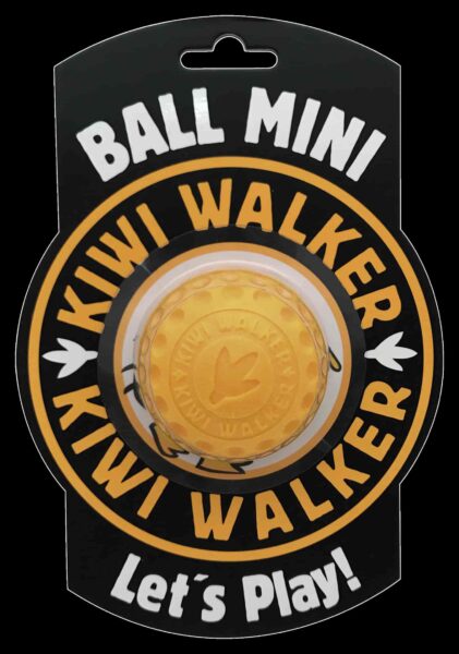 TPR-831 Igračka za pse Kiwi guma lopta mini 5cm narančasta