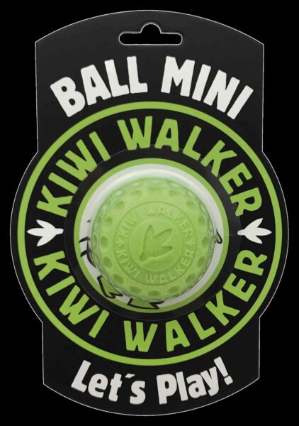 TPR-832 Igračka za pse Kiwi guma lopta mini 5cm zelena