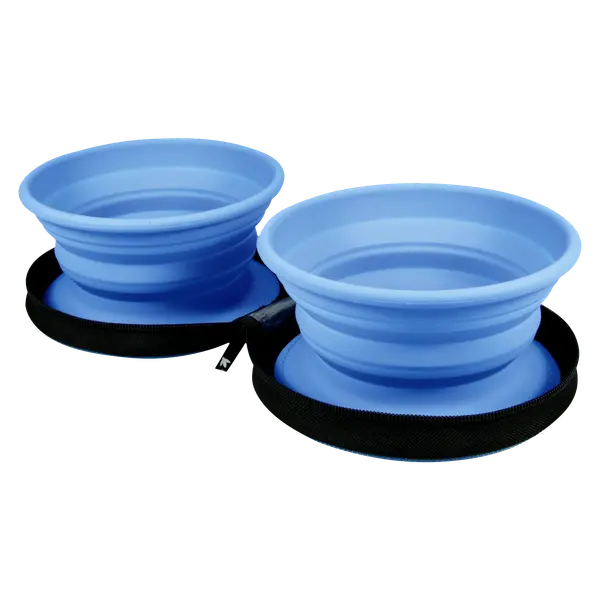 TVL-866 Posuda Kiwi Double Travel 700ml plava