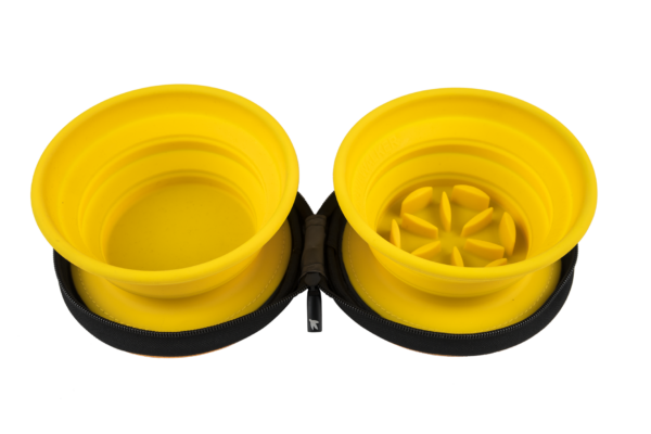 TVL-867 Posuda Kiwi Double Travel Slow 700ml narančasta
