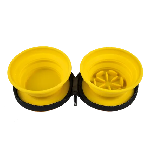 TVL-867 Posuda Kiwi Double Travel Slow 700ml narančasta