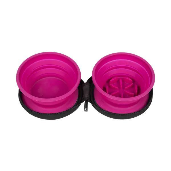 TVL-869 Posuda Kiwi Double Travel Slow 700ml pink