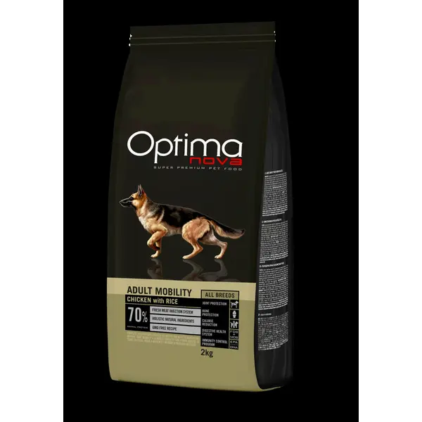 ONO17AM02 Optimanova dog adult All Breeds Mobility 2kg LG NOVO