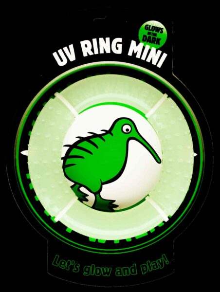TPR-503 Igračka za pse Kiwi TPR Glow ring 13cm