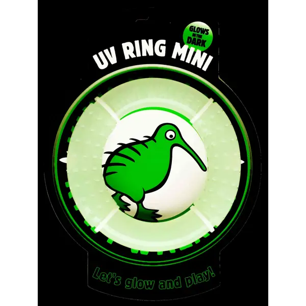 TPR-503 Igračka za pse Kiwi TPR Glow ring 13cm